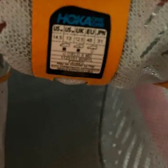 Hoka One One Unisex Cielo X MD Sneaker Shoes Mens Size 13 / Women 14.5 - Picture 6 of 7